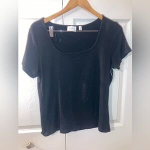 Cyrus Classic Black Short Sleeve Top